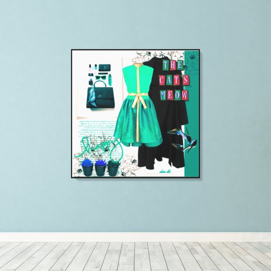 Persoonlijke wandkunst: liefdesgeschenk canvas afdruk (Insitu (Houten vloer))