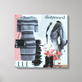 Persoonlijke wandkunst: liefdesgeschenk canvas afdruk (Voorkant)