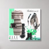 Persoonlijke wandkunst: liefdesgeschenk canvas afdruk (Voorkant)