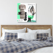 Persoonlijke wandkunst: liefdesgeschenk canvas afdruk (Insitu (Slaapkamer))