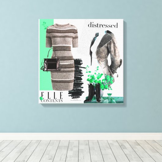 Persoonlijke wandkunst: liefdesgeschenk canvas afdruk (Insitu (Houten vloer))