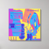 Persoonlijke wandkunst: liefdesgeschenk canvas afdruk (Voorkant)