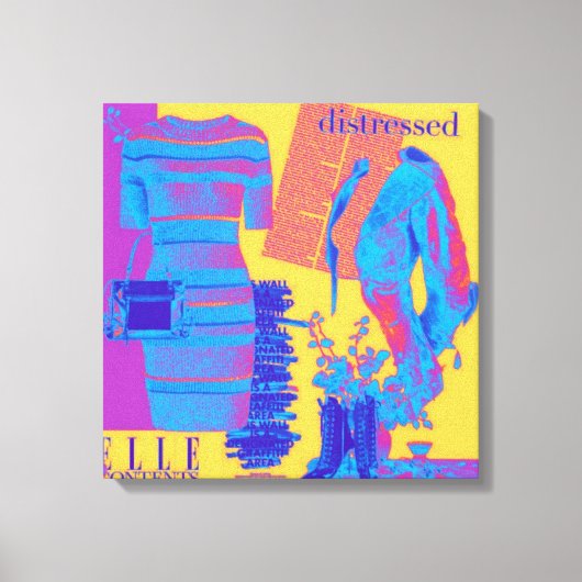 Persoonlijke wandkunst: liefdesgeschenk canvas afdruk (Voorkant)