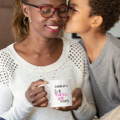 Persoonlijke warme chocolademelk mok