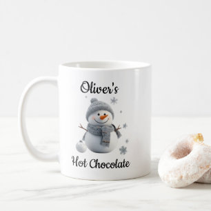 Persoonlijke warme chocolademelk mok voor kinderen