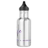 Persoonlijke waterfles voor getuige van de bruideg (Rechts)