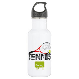 Persoonlijke waterfles voor kinderen met tennispri waterfles 