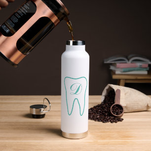 Persoonlijke waterfles voor tandarts