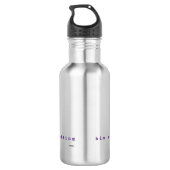 Persoonlijke waterfles voor trotse vader - HAMbyWG Waterfles (Achterkant)