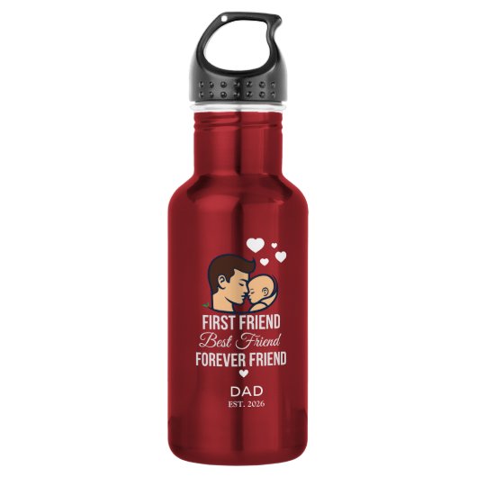 Persoonlijke waterfles voor vader (Voorkant)