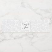 Persoonlijke waterflesstickers voor trouwfeesten waterfles etiket (Enkel label)