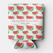 Persoonlijke Watermelonpatroonpartij Blikjeskoeler (Voorkant)