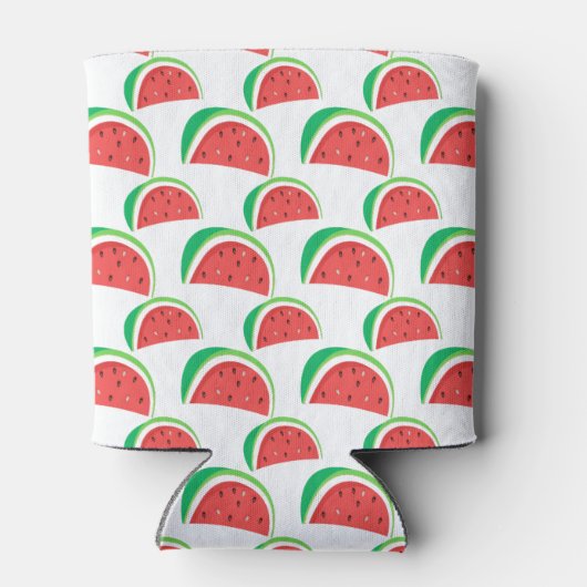 Persoonlijke Watermelonpatroonpartij Blikjeskoeler (Achterkant)