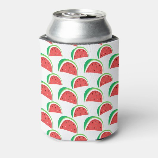 Persoonlijke Watermelonpatroonpartij Blikjeskoeler (Blikje Achterkant)