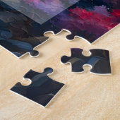 Persoonlijke Waterval Berg Droom Legpuzzel (Zijkant)