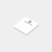 Persoonlijke waterverf appel Een speciale notitie Post-it® Notes (Schuin)