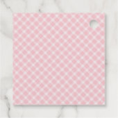 Persoonlijke Waterverf Bes Babyshower Bedankjes Labels (Achterkant)