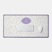 Persoonlijke Waterverf Bloemen Bureaumat (Keyboard & Muis)