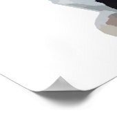 Persoonlijke Waterverf Boston Terrier Dog Poster (Hoek)