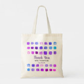 Persoonlijke Waterverf Dank u leraar Tote Bag (Achterkant)