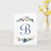 Persoonlijke waterverf florale notitiekaart (Gele Bloem)