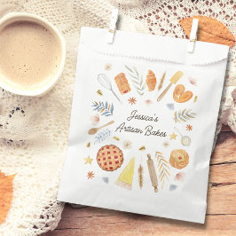 Persoonlijke Waterverf Gebak Bakkerij Bakker Bedankzakje
