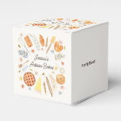 Persoonlijke Waterverf Gebak Bakkerij Bakkerij Bedankdoosjes (Voorkant Zijde)