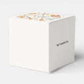 Persoonlijke Waterverf Gebak Bakkerij Bakkerij Bedankdoosjes (Achterkant)