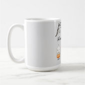 Persoonlijke Waterverf Ghost Family Halloween Mok (Links)