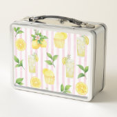 Persoonlijke Waterverf Limonade Cupcake Streep (Achterkant)