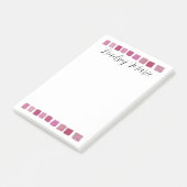 PERSOONLIJKE WATERVERF notities Post-it® Notes (Schuin)