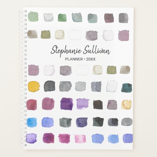 Persoonlijke Waterverf Planner (Voorkant)