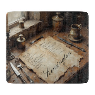 Persoonlijke Waterverf Recept Glas Snijplank