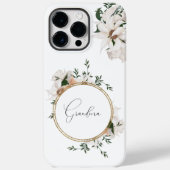 Persoonlijke Waterverf Rozen Case-Mate iPhone Case (Achterkant)