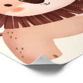 Persoonlijke Waterverf Safari Dieren Poster (Hoek)