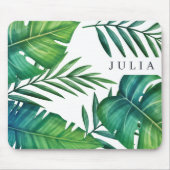 Persoonlijke Waterverf van Tropische Leidingen Muismat (Voorkant)