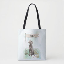 Persoonlijke waterverf Weimaraner-hond