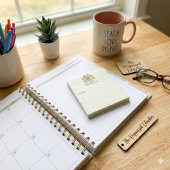 Persoonlijke waterverfboeken van het bureau van T Post-it® Notes