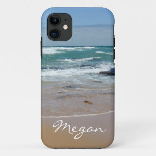 Persoonlijke Waves Beach Hoesje-Mate iPhone 11 Hoe Case-Mate iPhone Case