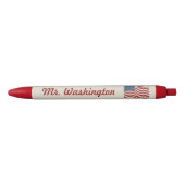 Persoonlijke Waving American Flag Pen (Voorkant)