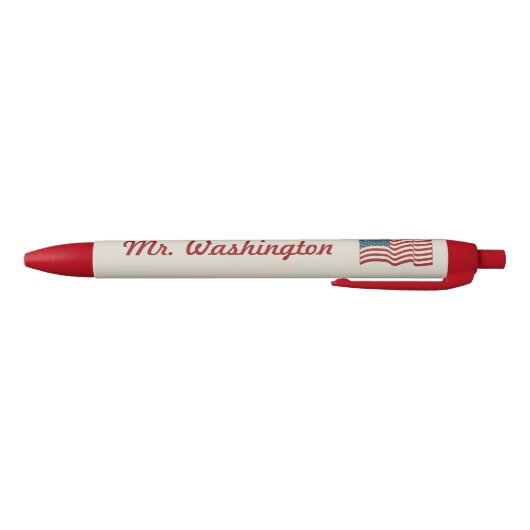 Persoonlijke Waving American Flag Pen (Bodem)