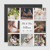 Persoonlijke Weddenfoto Collage (Voorkant / Achterkant)