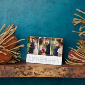 Persoonlijke Weddenfoto Collage Fotoplaat (Zijkant)