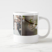 Persoonlijke Weddenfoto Collage Grote Koffiekop (Rechts)