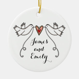 Persoonlijke weddenschap Gift-keramische decoratie