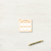 Persoonlijke weekplanning Post-IT-notities Post-it® Notes (Op bureau)