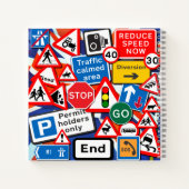 Persoonlijke Wegborden Notitieboek (Achterkant)