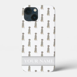 Persoonlijke Weimaraner Dog Hoesje-Mate iPhone Cas Case-Mate iPhone Case