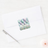 Persoonlijke "Welkom Baby" Sticker (Envelop)