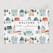 Persoonlijke Welkom bij de Neighborhood Realty Briefkaart (Voorkant)